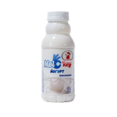 Йогурт MolO’Key натуральный несладкий 2,5%